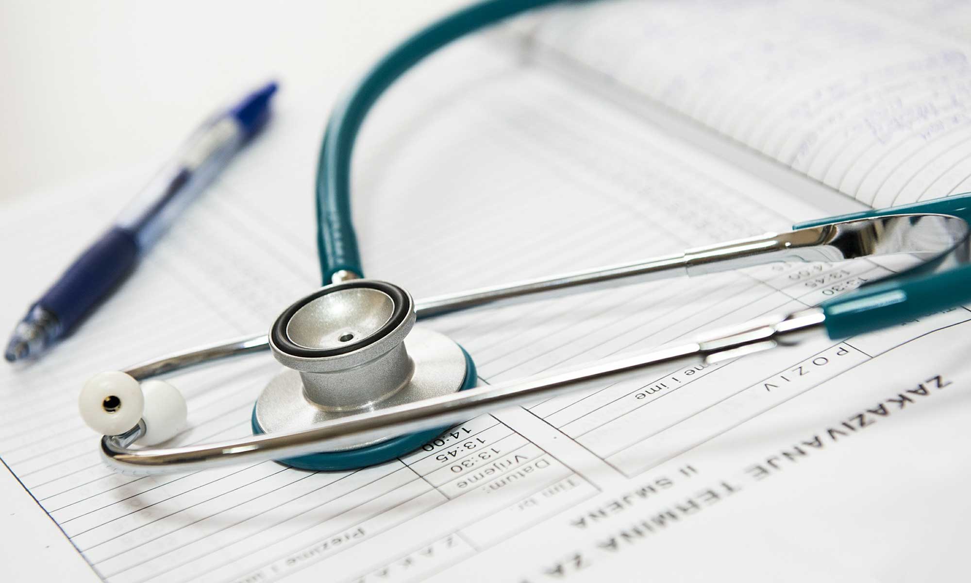 Patient medical history form